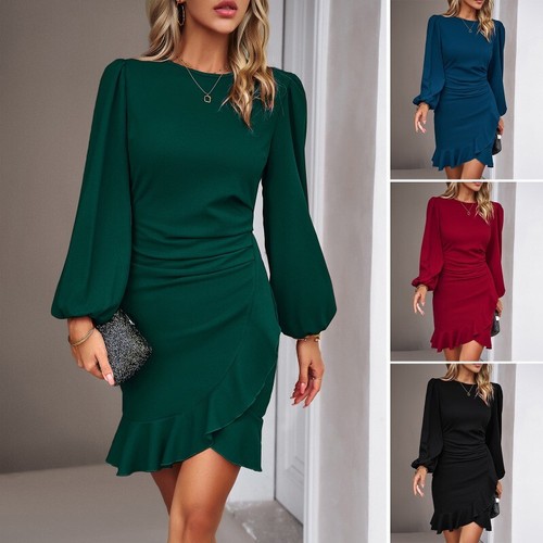 Women ruched ruffle - ruched,