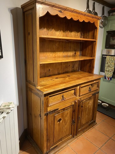 Antique pine kitchen - antique, dresser
