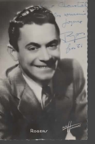 Rogers photograph card - photograph, on