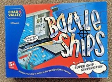 BATTLE SHIPS GAME BY CHAD VALLEY IN GOOD CONDITION APART FROM ONE SHIP MISSING