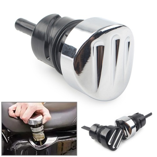 Billet oil dipstick tank - billet,