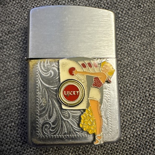 Rare vintage chrome lucky - rare,