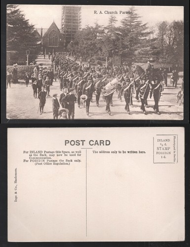 Church parade marching - r,