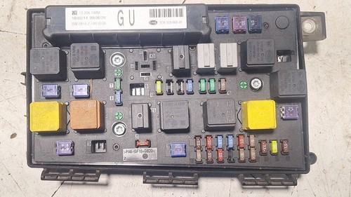 Opel zafira 2010 fuse - fuse, module