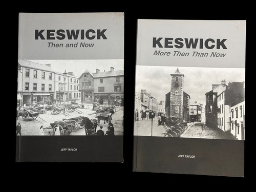 Keswick books then now - books,