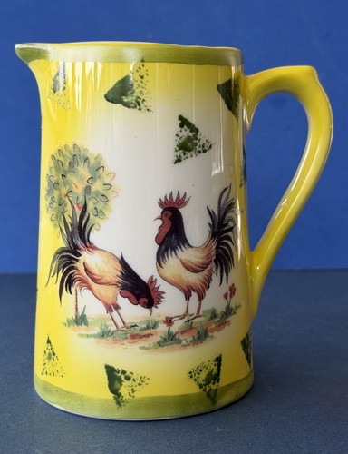 Vintage yellow and green