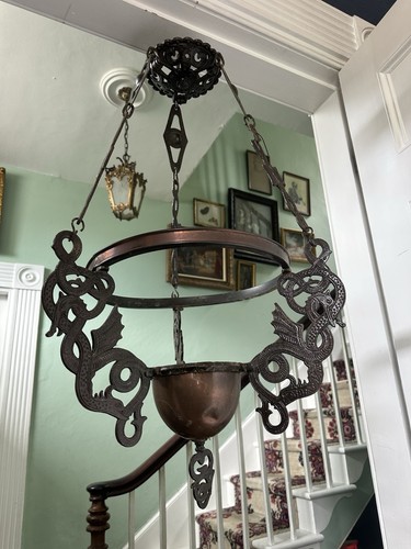 Antique metal gothic revival - gothic,