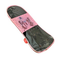 Vintage Skateboard Cruising Deck Snake Spider Butterfly Pink Retro 1980's/1990s