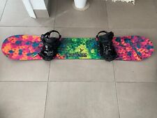 Burton Social 147 snowboard and Rome Sds bindings only one weeks use