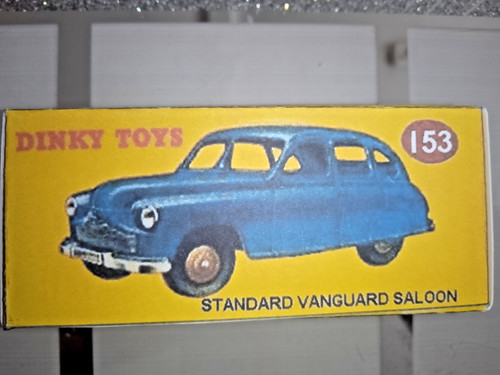 Dinky no153 standard vanguard - dinky,