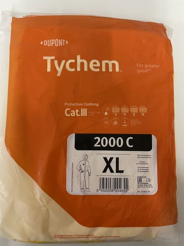 Tychem 2000 cat - cat, iii