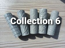 Textured Rolling pins (col 6)