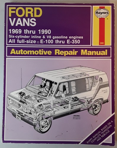 Haynes 344 ford vans - 344, ,