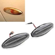 Clear Side Marker Turn Indicator Light For Jaguar S-Type 1999-2007 XK8/XKR 96-05