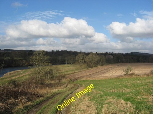 Photo 6x4 river tweed - river, at