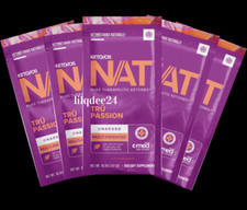 🔥Pruvit Keto OS NAT Ketones Charged Tru Passion 5 pack Free Ship! Exp 2026