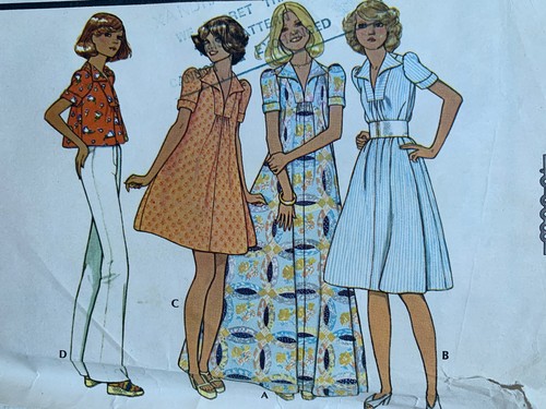 Vtg 70s mccall 4574 pattern - 4574,