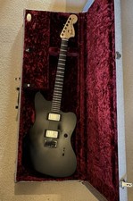 Fender Jazzmaster Jim Root Black Matte Electric Guitar  + Original Fender Case