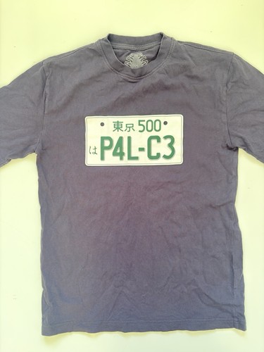 Palace reg plate - palace, small