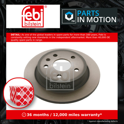 Brake discs pair - brake, solid