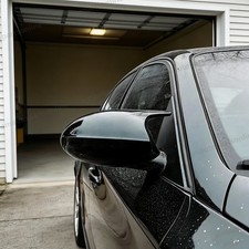 🏅Black Wing Mirror Cover