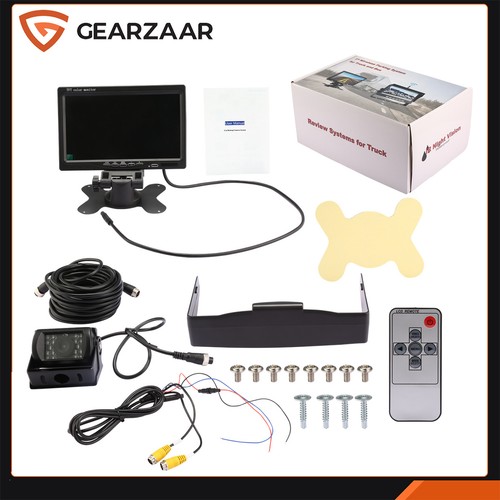 Ccd reversing camera - camera, 7"