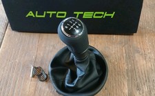 Fits VW Transporter Leather Gear Knob + Gaiter 6 Speed T5 T5.1 * PREMIUM * 03-15