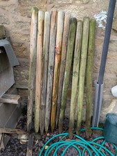 10 Pack Wooden Fenceposts 1.2m