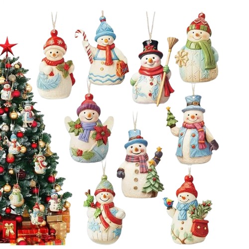 Christmas snowman statue - christmas,