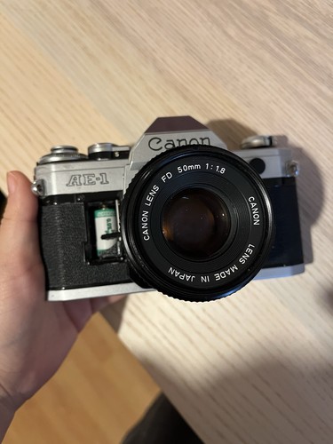 Canon 35mm slr film - ae-1,