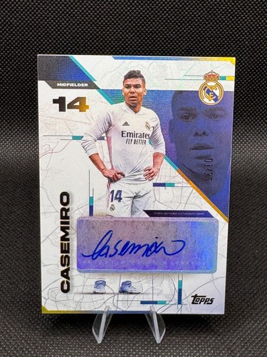 Casemiro topps los blancos - los,