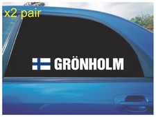 NICOLAS GRONHOLM REAR QUARTER