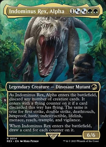 Indominus rex alpha custom - alpha,