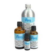 Vetiver Essential Oil - Organic 100% Pure and Certified