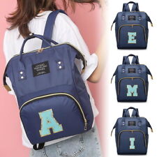 Letter Large Mummy Changing Shoulder Travel Bag Hospital Baby Nappy Tote Handbag