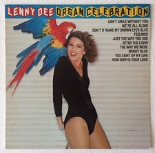 [BEE GEES COVER] LENNY DEE ~ ORGAN CELEBRATION ~ 1978 UK VINYL LP RECORD [Ref.1]