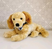 STUNNING Nintendogs Pet and Play Pup Golden Retriever 15" Plush WORKING 