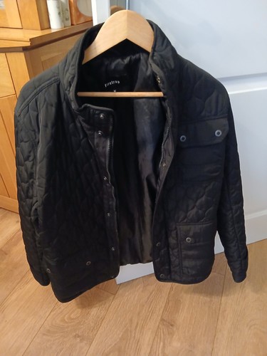 Firetrap mans quilted black - quilted,