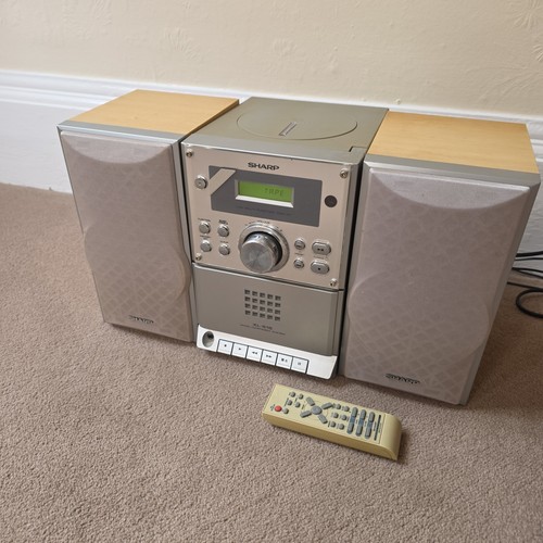 Sharp bookshelf hifi stereo - hifi,