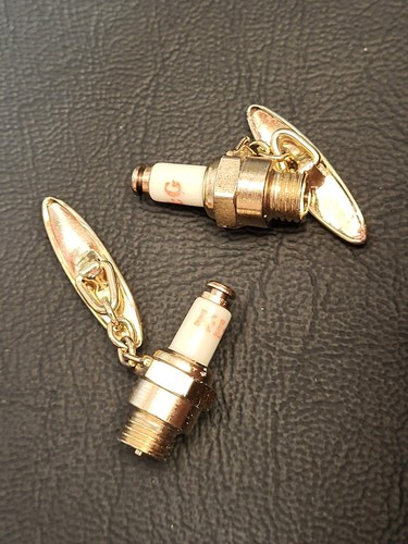 Vintage spark plug - vintage, l