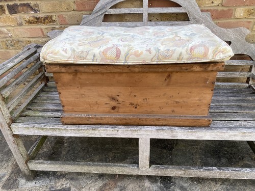 Old antique pine - old, chest