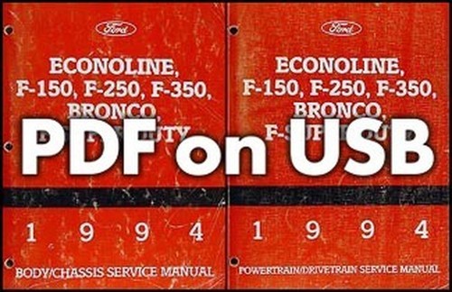1994 ford truck - truck, manuals