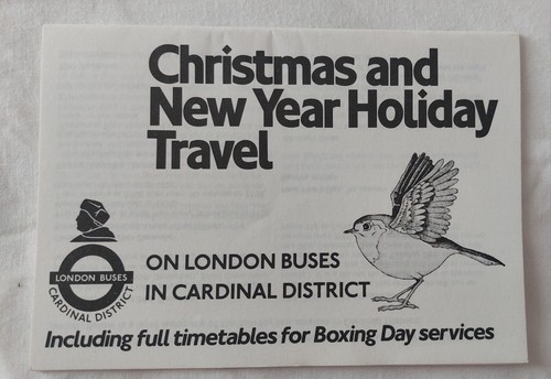 London buses xmas - xmas, new