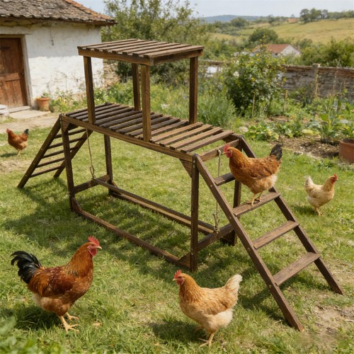 Chicken coop toy - coop,