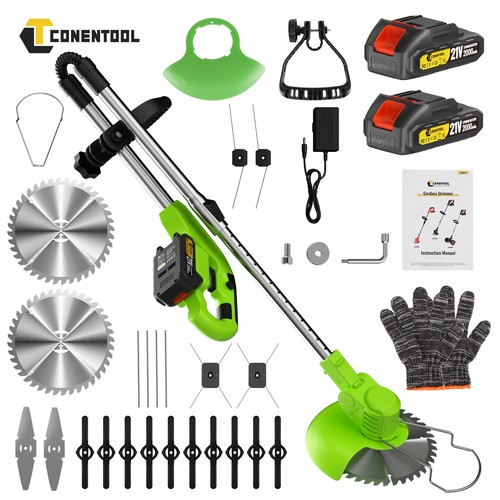 21v cordless electric strimmer - 21v,