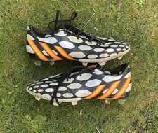 Rare Adidas Predator Lethal Zones 2014 Player Issue Football Boots - UK Size 9