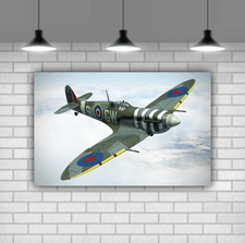 Spitfire war plane aviation