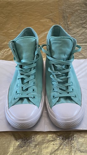 Turquoise high top converse - turquoise, high-top