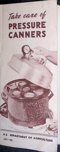 1940s pressure canner - 1940s, care