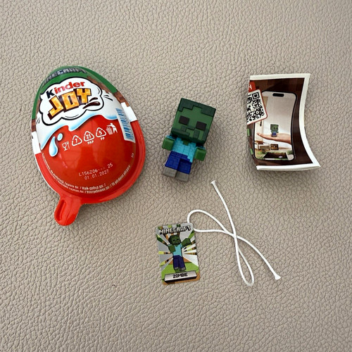 Kinder joy minecraft zombie - kinder,